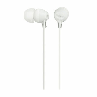 Oordopjes Sony MDREX15LPW in-ear Zwart Wit 1