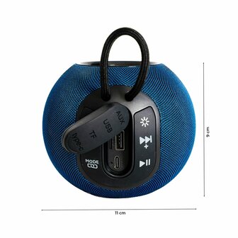 Draagbaar luidsprekersysteem Ibiza BOOMY Bluetooth luidspreker 3