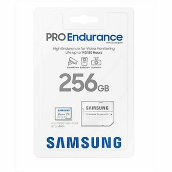 Micro SD kaart met adapter Samsung MB-MJ256K 256 GB 4