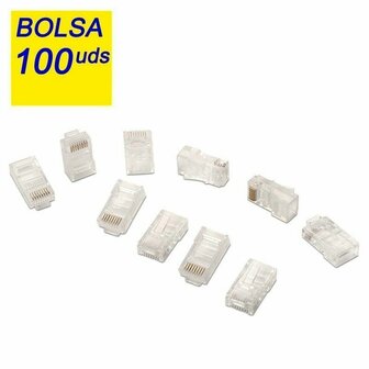 Stevige UTP-netwerkkabel Cat6 Aisens A138-0292 Transparant 1