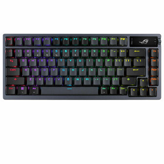 Gaming Keyboard Asus Azoth Qwerty UK Zwart Metaal 1