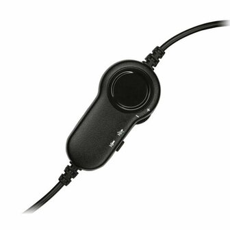 Hoofdtelefoon met microfoon Logitech 981-000589 Zwart 4