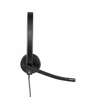Hoofdtelefoon met Hoofdband Logitech 981-000575 Zwart 2