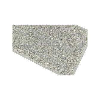 Mat voor kattenbak Trixie Lichtgrijs PVC 40 x 60 cm Zandbak 5