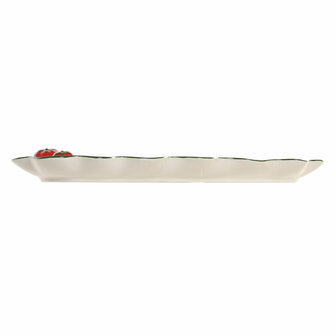 Snackdienblad Home ESPRIT Wit Rood Groen 3