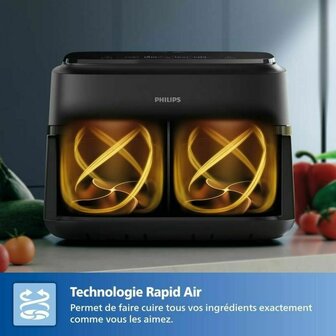 Airfryer Philips Zwart 7