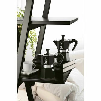 Percolator Bialetti MOKA EXPRESS Zwart Aluminium 200 ml 3