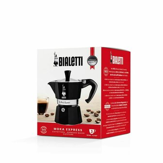 Percolator Bialetti MOKA EXPRESS Zwart Aluminium 200 ml 6