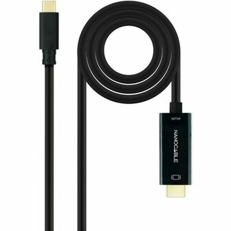 Kabel USB-C naar HDMI NANOCABLE 10.15.5135 5 m Zwart 1