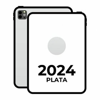 Tablet Apple iPad Pro 2024 11&quot; Octa Core 8 GB RAM 512 GB Zilverkleurig 1