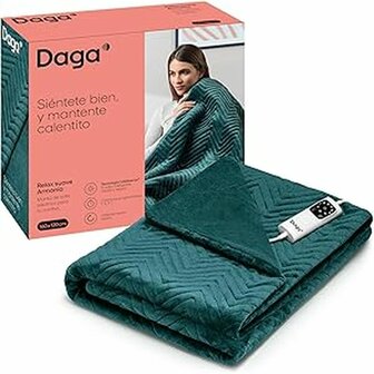 Elektrische Deken Daga RELAX 160 x 120 cm Groen 100 % polyester 1