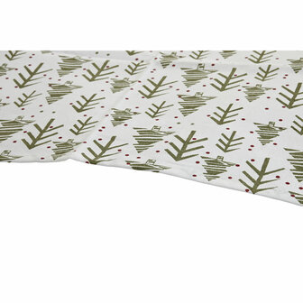 Tafelloper Home ESPRIT Wit Groen Beige 50 x 150 x 0,2 cm 2