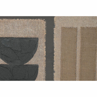 Schilderij Home ESPRIT Bruin Zwart Modern Stads (2 Stuks) 3