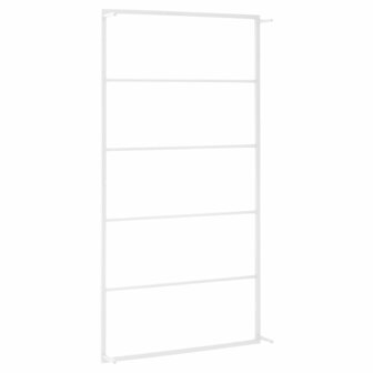 Handdoekenrek wit 60x10x116 cm staal 4