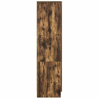 Hoge Kast Gerookt eiken 31.5 x 32 x 124 cm Bewerkt hout 7