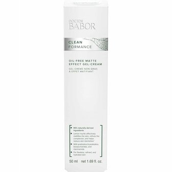Hydraterende Gezichtscr&egrave;me Babor Doc Clean Oil-Free Cream 50 ml 1