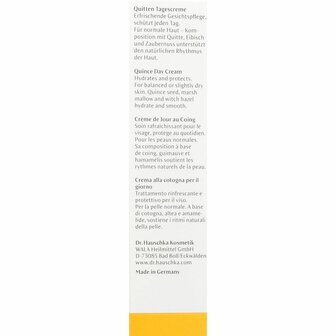 Dagcr&egrave;me Dr. Hauschka Quince Day Cream 30 ml 7