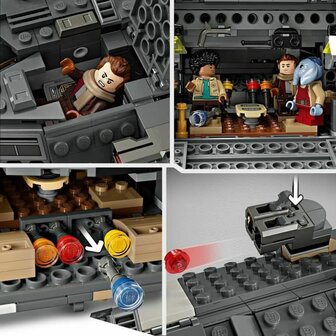 Bouwspel Lego Star Wars 75374 The Onyx Cinder Multicolour 1325 Onderdelen 4