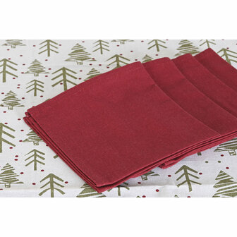 Vlekbestendig tafelkleed van hars Home ESPRIT Wit Groen Beige (5 Onderdelen) 3