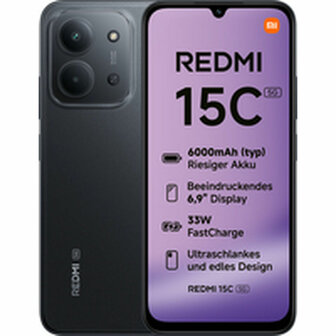Smartphone Xiaomi Redmi 15C 6,9&quot; Octa Core 4 GB RAM 128 GB Zwart 1
