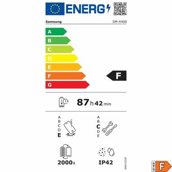 Tablet Samsung SM-X400NZSREUE Octa Core 6 GB RAM 128 GB Zilverkleurig 10,9&quot; 9