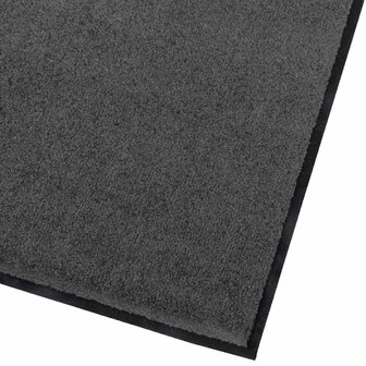 Deurmat Antraciet 60 x 80 cm Teddy Stof 4