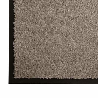 Deurmat Beige 40 x 60 cm Teddy Stof 4