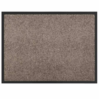 Deurmat Beige 60 x 80 cm Teddy Stof 2