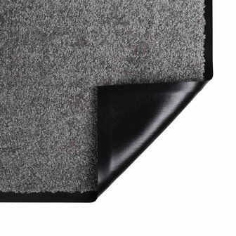 Deurmat Lichtgrijs 40 x 60 cm Teddy Stof 5