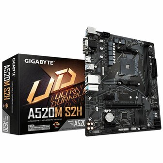 Moederbord Gigabyte A520M S2H AMD AM4 AMD 1