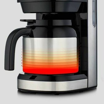 Drip Koffiemachine Medion Zilverkleurig 900 W 1,2 L 5