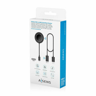 Kabel USB-C naar HDMI Aisens ASWL-H2KC30M003-BK Zwart 7