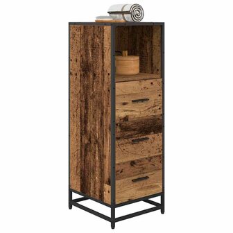 Badkamermeubelset Oud Hout 35 x 37,5 x 100 cm Bewerkt hout 3