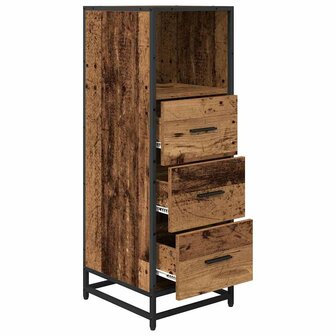 Badkamermeubelset Oud Hout 35 x 37,5 x 100 cm Bewerkt hout 5