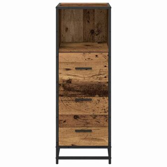 Badkamermeubelset Oud Hout 35 x 37,5 x 100 cm Bewerkt hout 6
