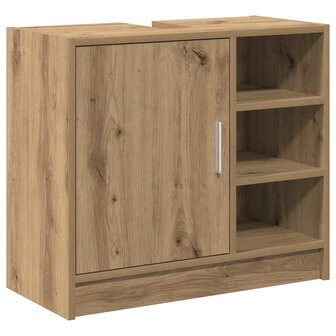 Badkamerkast Artisan Eiken 63 x 29 x 55 cm Bewerkt hout 2