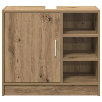 Badkamerkast Artisan Eiken 63 x 29 x 55 cm Bewerkt hout 6
