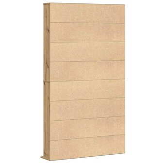 Cd-kast met plank artisanaal eikenkleurig 101 x 23 x 177.5 cm 5