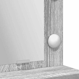 Kaptafel met lade Grijs sonoma 50 x 41 x 135 cm Bewerkt hout 9