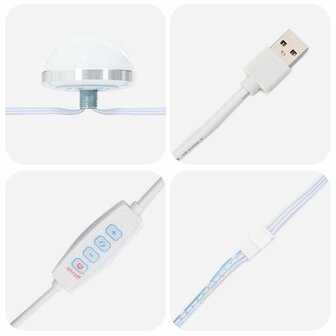 Kaptafel artisanaal eikenkleurig 50 x 41 x 135 cm Bewerkt hout 9