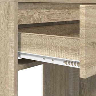 Slaapkamer Kaptafels met lade Sonoma Eiken 80 x 39,6 x 135 cm 9