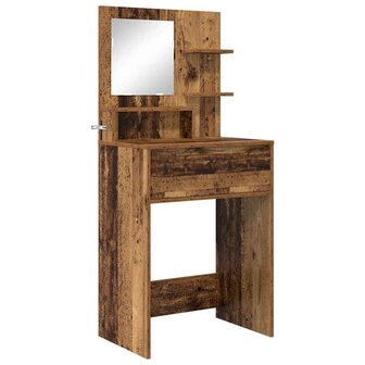 Slaapkamer Kaptafels Oud Hout 80 x 39,6 x 135 cm Bewerkt hout 2