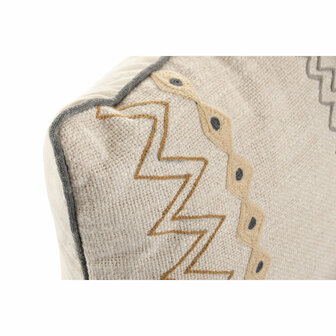 Kussen Home ESPRIT Beige Ikat 60 x 40 x 15 cm 2