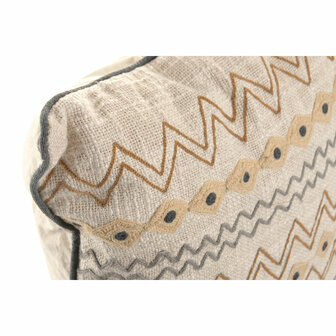 Kussen Home ESPRIT Beige Ikat 45 x 45 x 15 cm 2