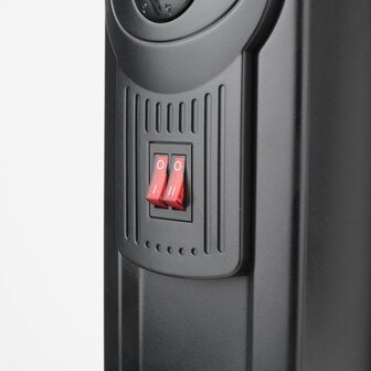 Olieradiator (11 kamers) Black &amp; Decker BXRA2000E Zwart 2000 W 3