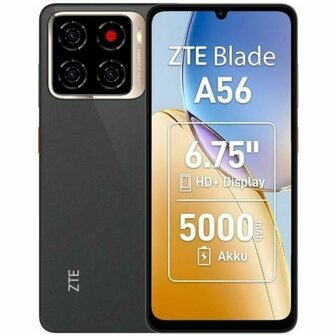 Smartphone ZTE Blade A56 Octa Core 4 GB RAM 64 GB Zwart 6,75&quot; 1