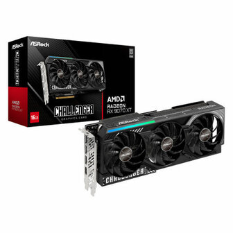 Videokaart ASRock 90-GA61ZZ-00UANF radeon rx 9070 xt 16 GB GDDR6 1