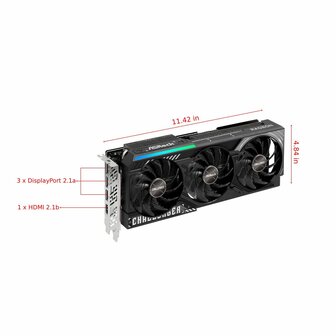 Videokaart ASRock 90-GA61ZZ-00UANF radeon rx 9070 xt 16 GB GDDR6 2
