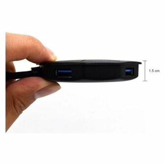 USB-HUB 4 Poorten Ewent EW1138 Zwart 5