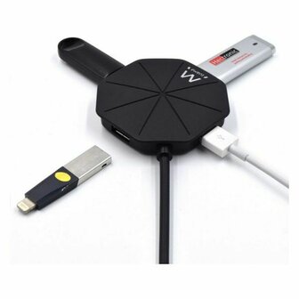 USB-HUB 4 Poorten Ewent EW1138 Zwart 6